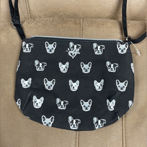 Justice Girls “Z” Initial Dogs Pug Purse Pocketbook Bag Shoulder Zoey - Picture 10 of 13